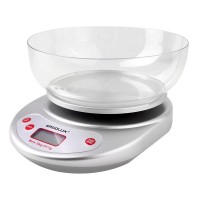 Весы кухонные до 5 кг., серый металик, съемная чаша ERGOLUX ELX-SK05-C03